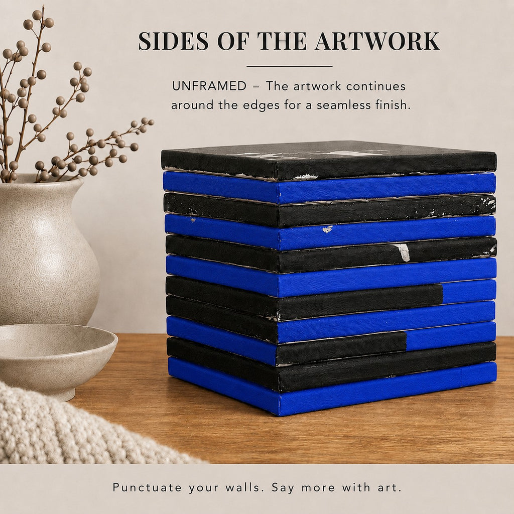 B.W Blue 9 - 30 x 30cm