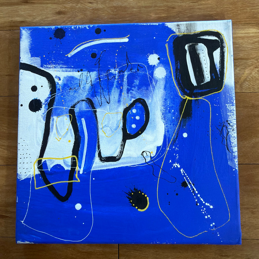 B.W Blue 10 - 30 x 30cm