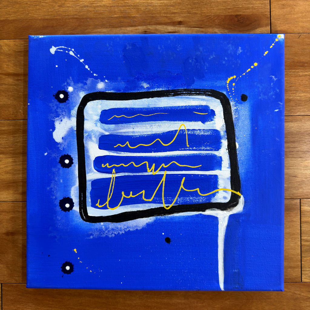 B.W Blue 6 - 30 x 30cm