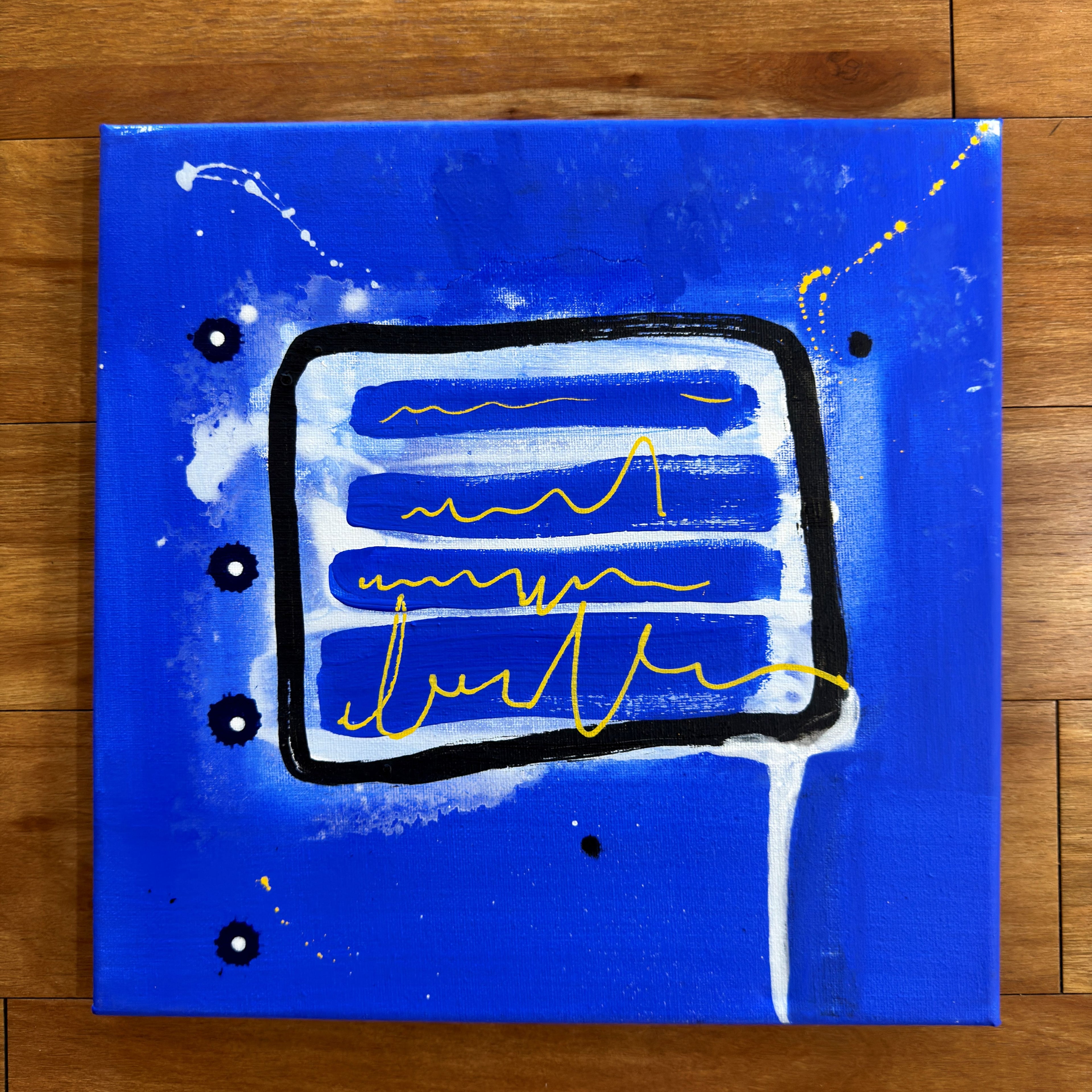 B.W Blue 6 - 30 x 30cm