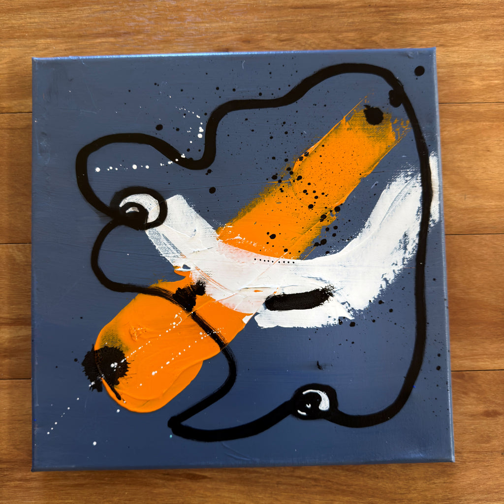 Orange Sunset 5 - 30 x 30cm