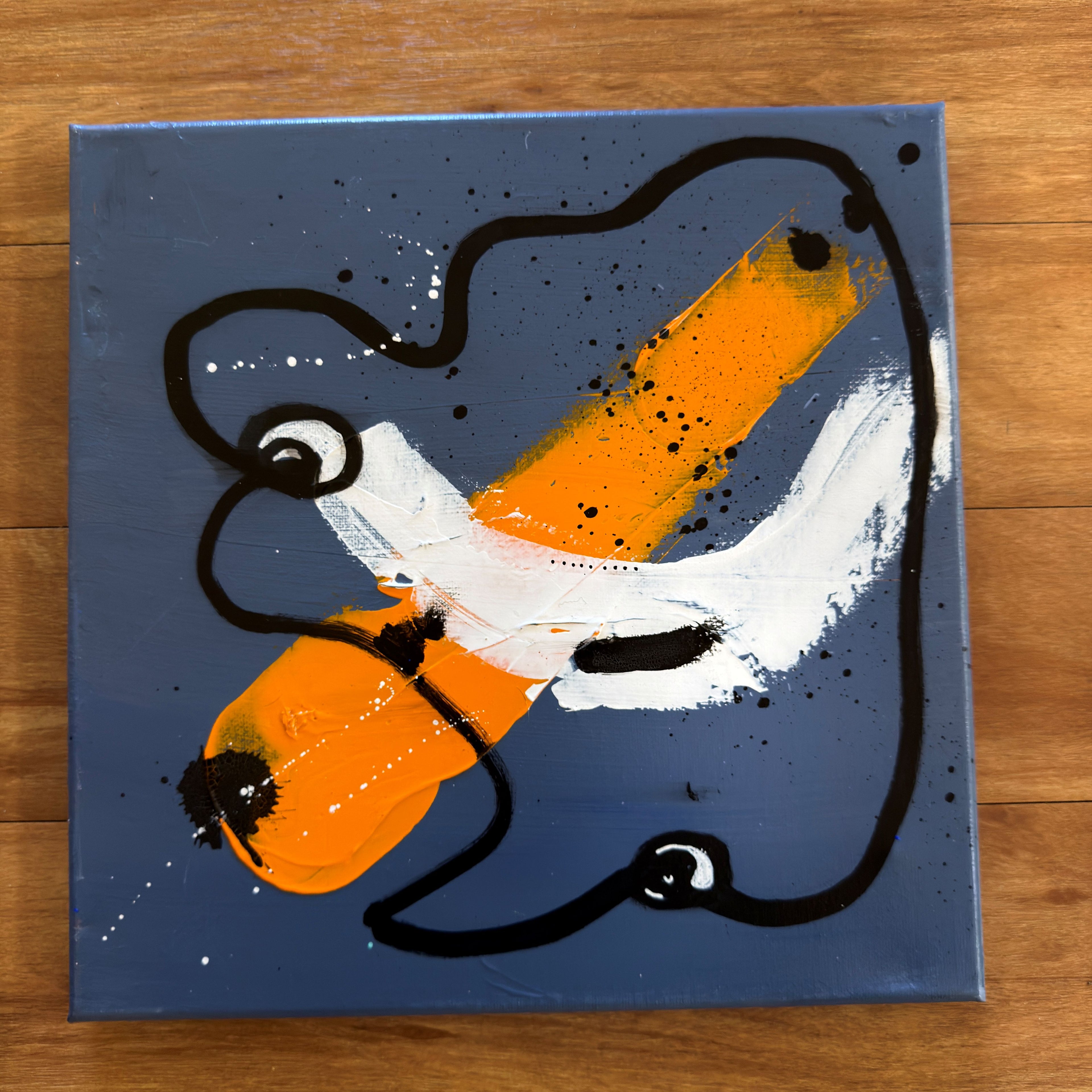 Orange Sunset 5 - 30 x 30cm