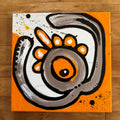 Orange Sunset 4 - 30 x 30cm