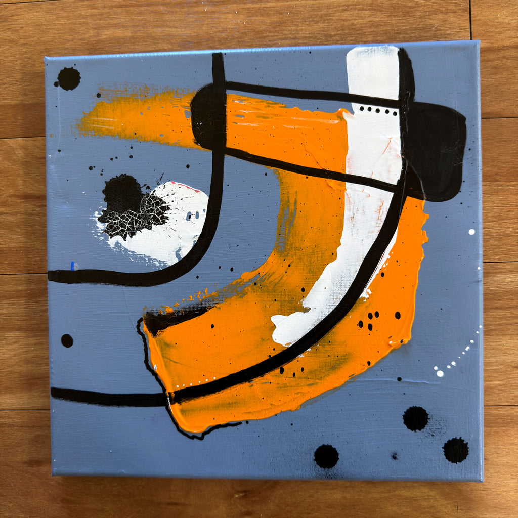Orange Sunset 1 -30 x 30cm