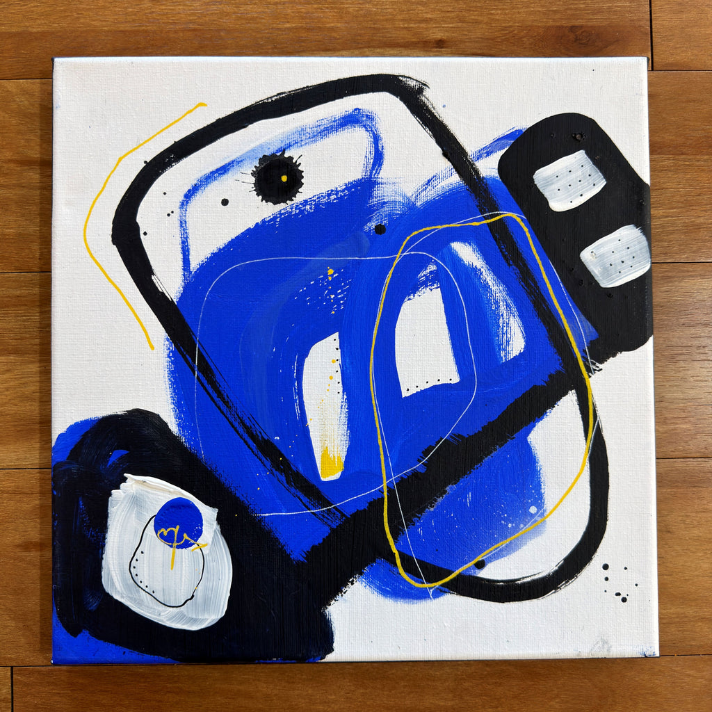 B.W Blue 5 - 30 x 30cm