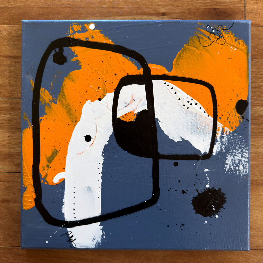 Orange Sunset 2 - 30 x 30cm