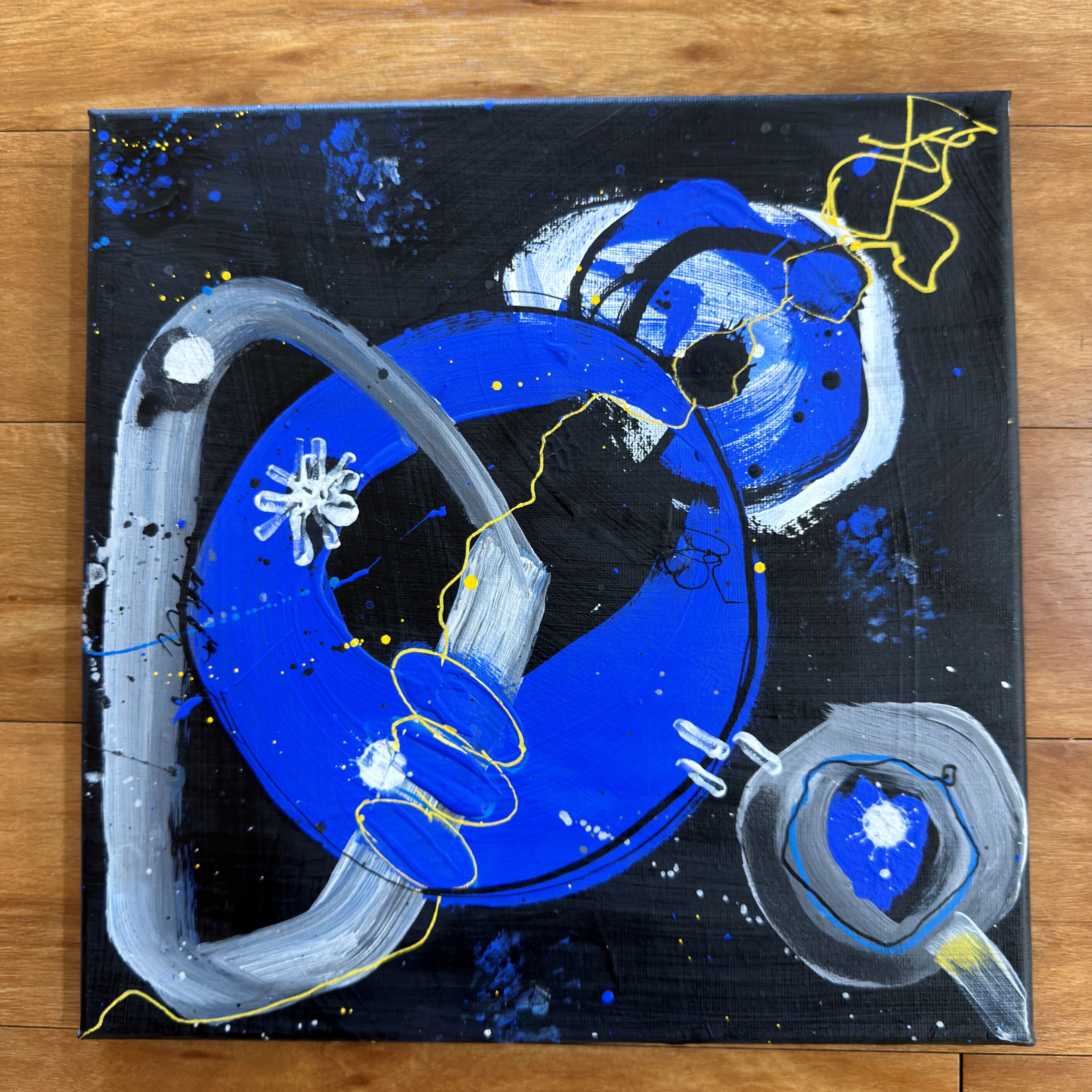 B.W Blue 8 - 30 x 30cm