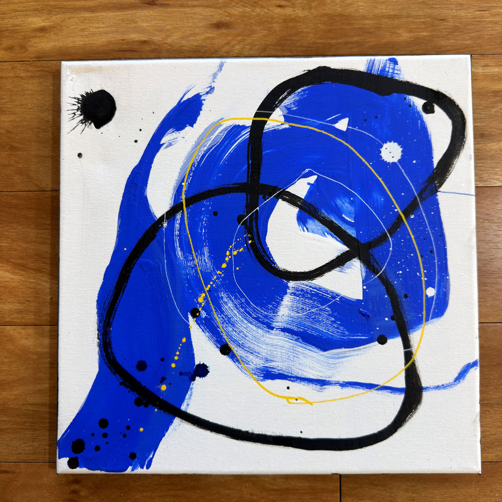B.W Blue 7 - 30 x 30cm